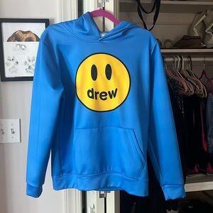 BLUE SMILEY HOODIE
